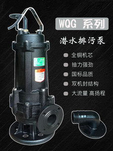 WQG15-30-3  潜水排污泵