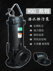 WQG65-16-5.5  潜水排污泵